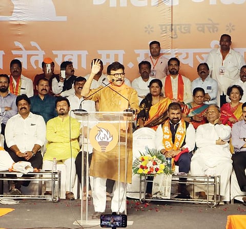 हिंमत असेल तर मतपत्रिकेवर निवडणूक घ्या : संजय राऊत