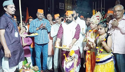 Pune : प्रभू श्रीराम शिल्पाची पायाभरणी