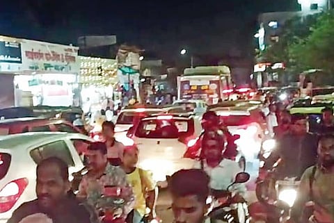 एनडीए रस्त्यावर वाहतूक कोंडी नित्याचीच : महापालिका प्रशासनाचे दुर्लक्ष