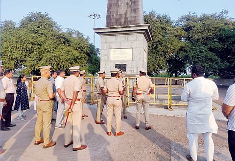 Koregav Bhima : जयस्तंभ परिसरातील सुरक्षेचा आढावा