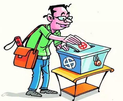 LokSabha Elections : सोसायट्यांमध्ये देशात पहिले मतदान केंद्रे पुण्यात..