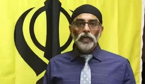 खलिस्तानी दहशतवादी गुरपतवंत सिंग पन्नू.