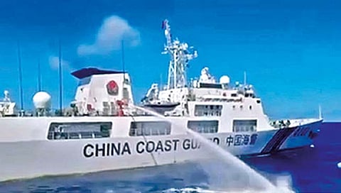 चीनची सागरी दादागिरी