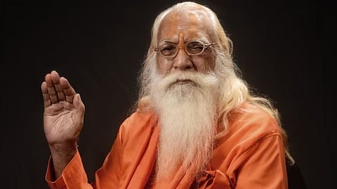 श्री रामजन्मभूमी मंदिराचे मुख्य पुजारी आचार्य सत्येंद्र दास.