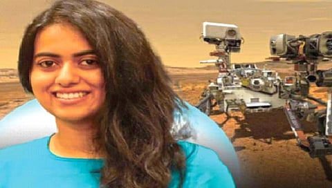 मंगळभूमीवर रोव्हर चालवणारी पहिली भारतीय व्यक्ती