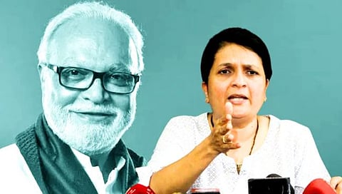 Anjali Damania on Bhujbal