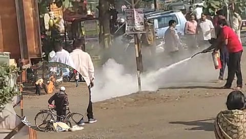 Nashik News : श्रमिकनगरला स्वीट्सच्या दुकानात गॅस सिलेंटरने घेतला पेट