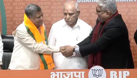 Karnataka Politics | कर्नाटकात कॉंग्रेसला धक्का! जगदीश शेट्टरांची भाजपमध्ये वापसी