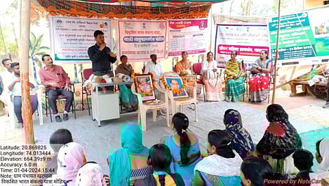 साक्रीतील खांडबारा, खटयाळ, शिव येथे विकसित भारत संकल्प यात्रा