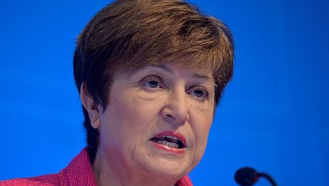 आंतरराष्ट्रीय नाणेनिधीच्या व्यवस्थापकीय संचालक क्रिस्टालिना जॉर्जिव्हा.