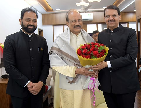 Devendra Fadnavis and Dr. Chandrasekhar Meshram