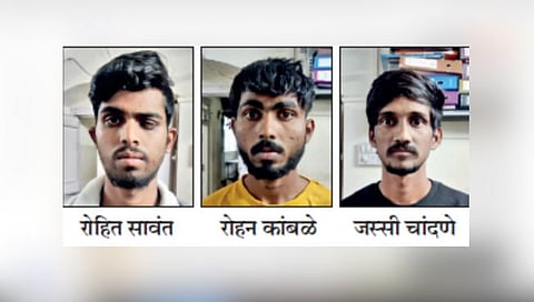कोल्हापूर : रुईकर कॉलनीत साडेतीन लाखांचे दागिने चोरणार्या तिघांना अटक