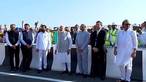 Atal Setu inauguration | नवी मुंबई-पनवेलमधून मुंबई अर्ध्या तासात, पीएम मोदींच्या हस्ते अटल सेतूचे उद्घाटन