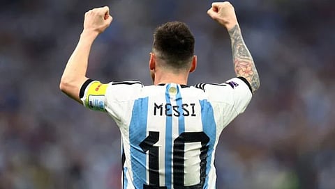 Lionel Messi Jersey : अर्जेंटिनाकडून मेस्सीचा सन्मान; १० नंबर जर्सी केली निवृत्त