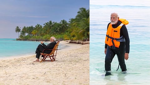PM Modi Lakshadweep Visit : पंतप्रधान मोदींच्या ‘लक्षद्वीप’ दौर्यावर मालदीवच्या मंत्र्यांची वादग्रस्त पाेस्ट