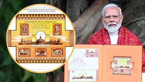 PM Modi Issued Postal Stamps