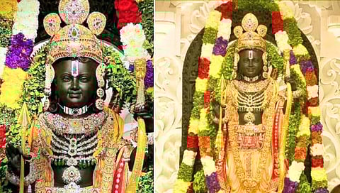 मूर्तीमध्ये बालपण, देवत्व आणि राजकुमाराची प्रतिमा