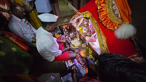 रत्नागिरी : मार्लेश्वर यात्रोत्सवाची आंगवली येथे घरभरणीने उत्साहात सांगता