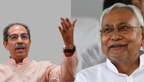 उद्धव ठाकरे आणि नितीश कुमार. (संग्रहित छायाचित्र)