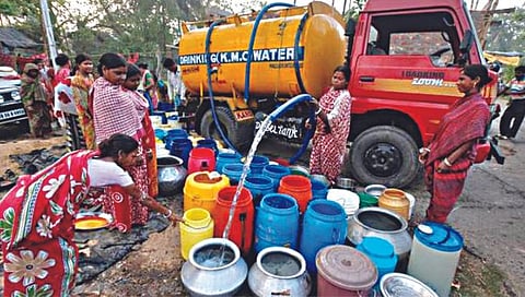 नाशिक : पाणीपुरवठा योजना प्रगतिपथावर; कार्यान्वित होण्यास वर्ष लागणार