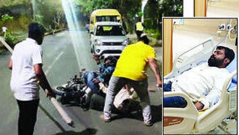 मनसेच्या राजगडावर उपाध्यक्षाला मारहाण