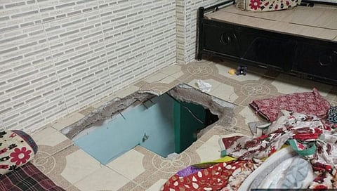 ठाणे : मुंब्र्यात स्लॅब कोसळून ४ जण जखमी