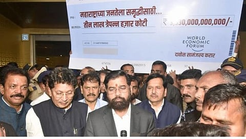 CM Eknath Shinde : दावोस परिषदेत ३ लाख ५३ हजार कोटींपेक्षा जास्त सामंजस्य करारावर स्वाक्षरी: मुख्यमंत्री