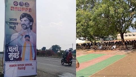 जालना: मराठा आंदोलक शहागडमार्गे बीड जिल्ह्यात प्रवेश करणार; पोलीस बंदोबस्त तैनात