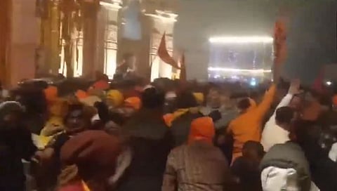 राम मंदिर जनतेसाठी खुले