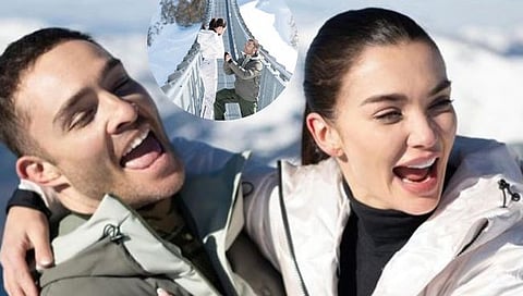 Amy Jackson Engagement