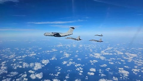 Desert Knight Exercise : भारतीय हवाई दलाचा फ्रान्स, यूएई सोबत डेझर्ट नाइटचा सराव