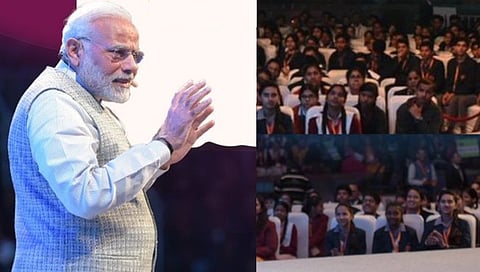 Pariksha Pe Charcha 2024 | पंतप्रधान मोदींनी विद्यार्थ्यांना रिल्स पाहण्याचे सांगितले तोटे