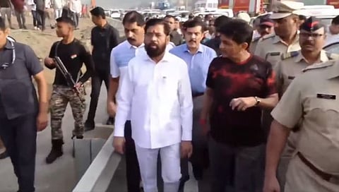 Atal Setu : मुंख्यमंत्र्यांनी केली ‘अटल सेतू’ची पाहणी