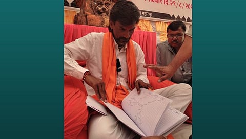 Manoj Jarange-Patil : अंतरवाली ते मुंबई असा असणार मनोज जरांगे -पाटील यांचा प्रवास