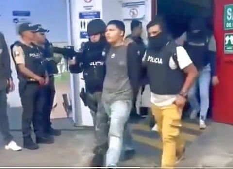 Ecuador TV Studio Attack