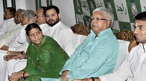 लालूप्रसाद यादव, राबडीदेवी यादव. (संग्रहित छायाचित्र )