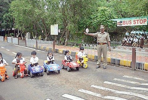 Pune News : चिल्ड्रेन ट्राफिक पार्क अखेर सुरू..