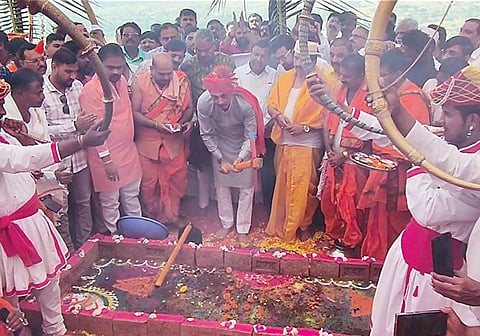 जिजाऊंच्या जन्मदिनी शिवरायांच्या पुतळ्याचे भूमिपूजन अविस्मरणीय : छत्रपती संभाजीराजे