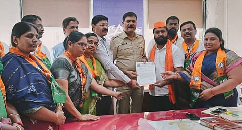 श्री रामांबद्दल वादग्रस्त वक्तव्य केल्यामुळे जितेंद्र आव्हाड यांचा निषेध