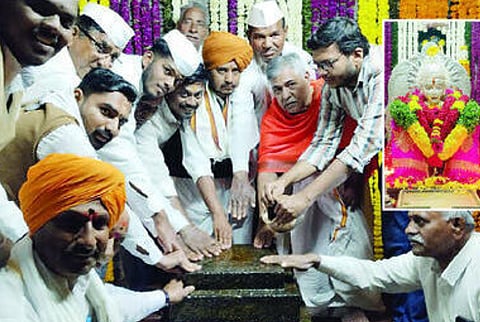 प्रक्षाळपूजनाने संत सोपानदेव समाधी सोहळ्याची सांगता