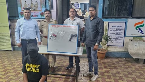 Jalgaon Crime news | दोन पिस्तूल जिवंत काडतुससह आरोपी अटकेत