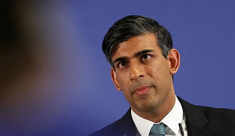 ब्रिटनचे पंतप्रधान ऋषी सुनक.
(संग्रहित छायाचित्र)