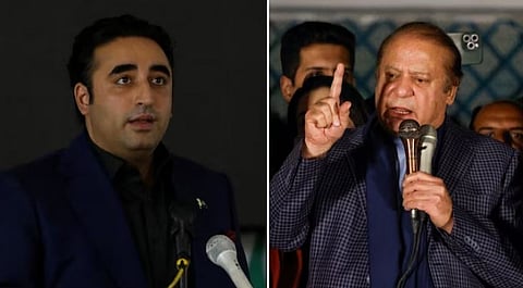 बिलावल भुट्टो आणि नवाज शरीफ (संग्रहित छायाचित्र )