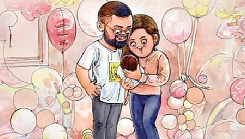 विराट कोहली- बापमाणूस..!