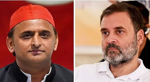 अखिलेश यादव, राहुल गांधी.
( संग्रहित छायाचित्र )