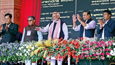 कामाख्या कॉरिडॉरचा पंतप्रधानांच्या हस्ते प्रारंभ