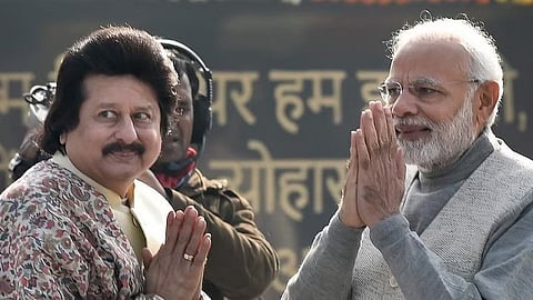 Pankaj Udhas Death : ‘भारतीय संगीताचा दीपस्तंभ हरपला’, पीएम मोदींकडून पंकज उधास यांना श्रद्धांजली