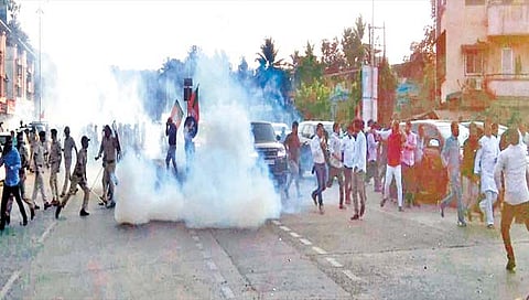 Nilesh Rane vs Bhaskar Jadhav : राणे-जाधव समर्थकांत राडा