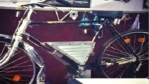 अवघ्या 20 मिनिटांत सायकल बनते इलेक्ट्रिक सायकल!