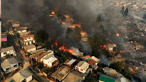 Chile Forest Fire
